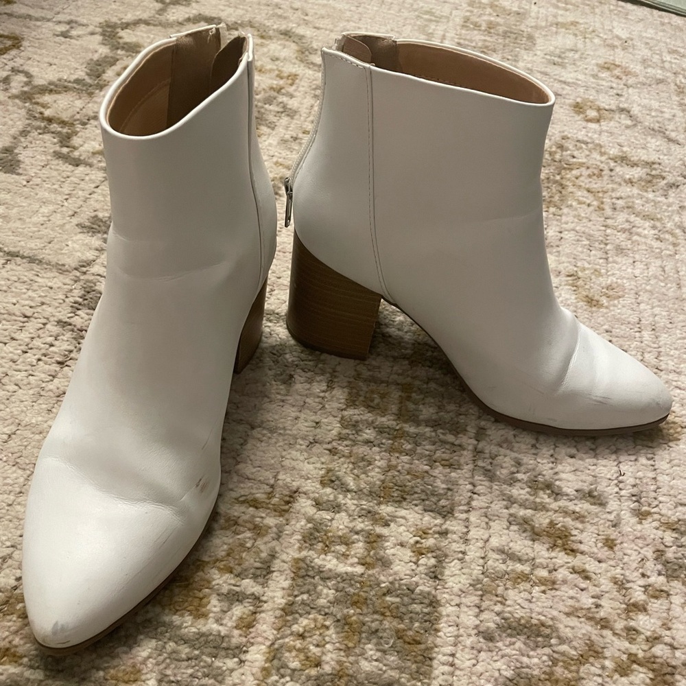 White Booties
